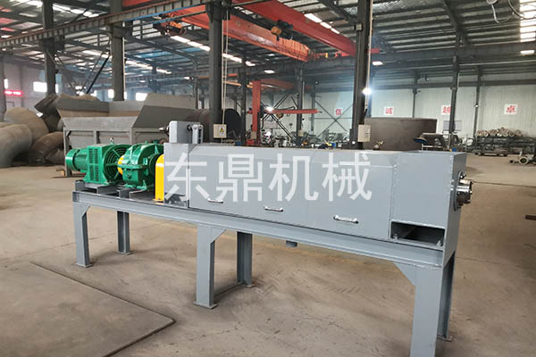 山東茶葉渣脫水機制作完成